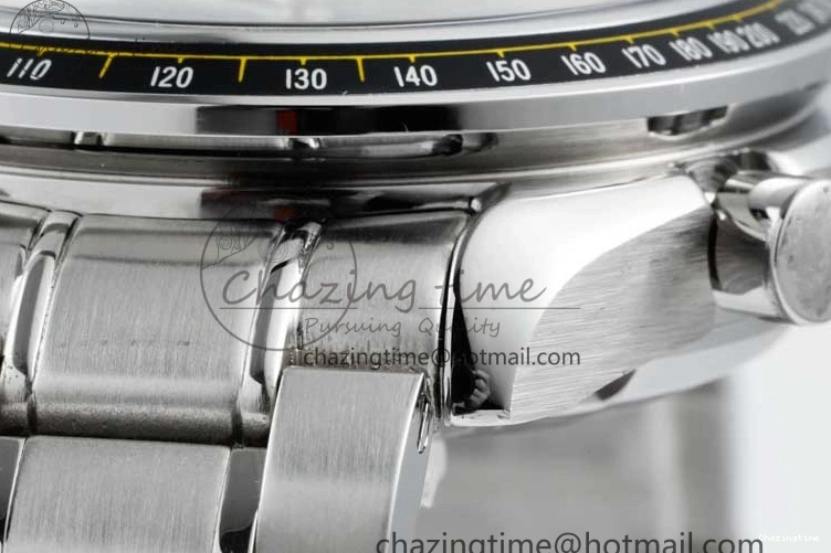 0320 Speedmaster Racing Master SS HKF Best Edition Black Dial on SS Bracelet A Versatile 7810